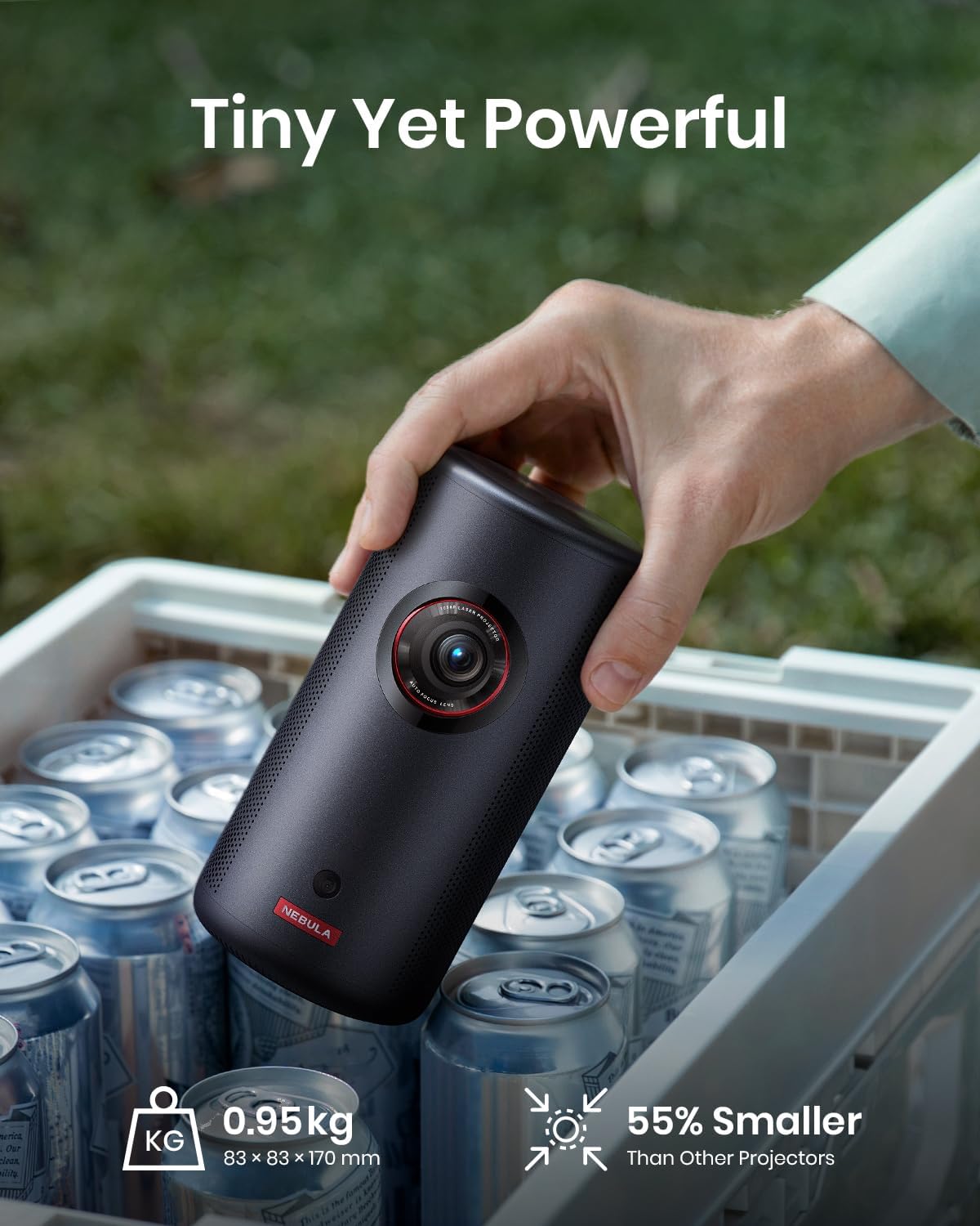Capsule 3 Laser | Laser-Powered Mini Projector