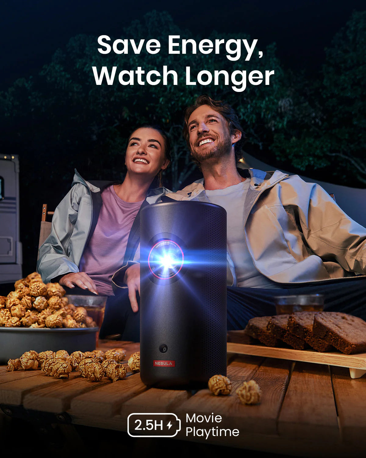Capsule 3 Laser | Laser-Powered Mini Projector